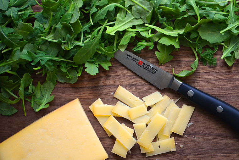 LMawby_Rigatoni with Chicken Sausage Arugula and Aged Raclette6_acookscanvas-copyright2012-2015_60